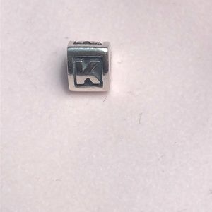 Pandora Initial Charm “K”